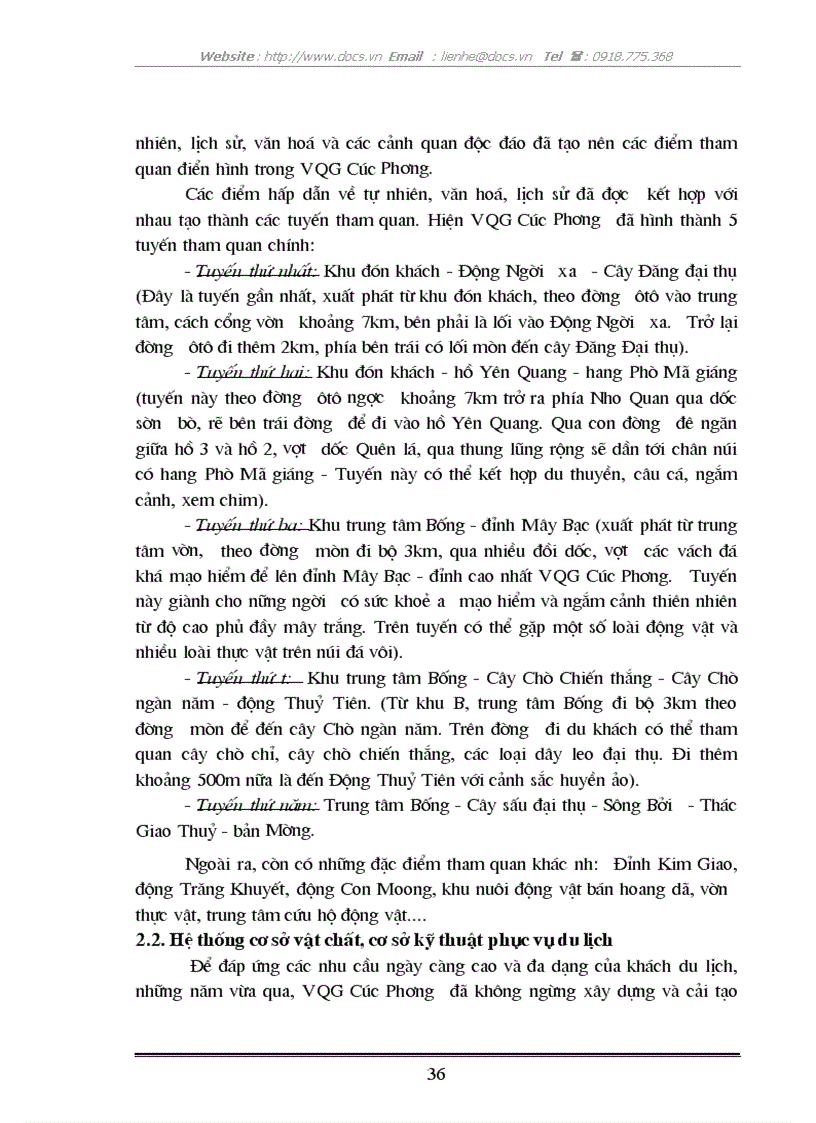 image for page Xây dựng mô hình du lịch vì người nghèo tại vườn quốc gia Cúc Phương