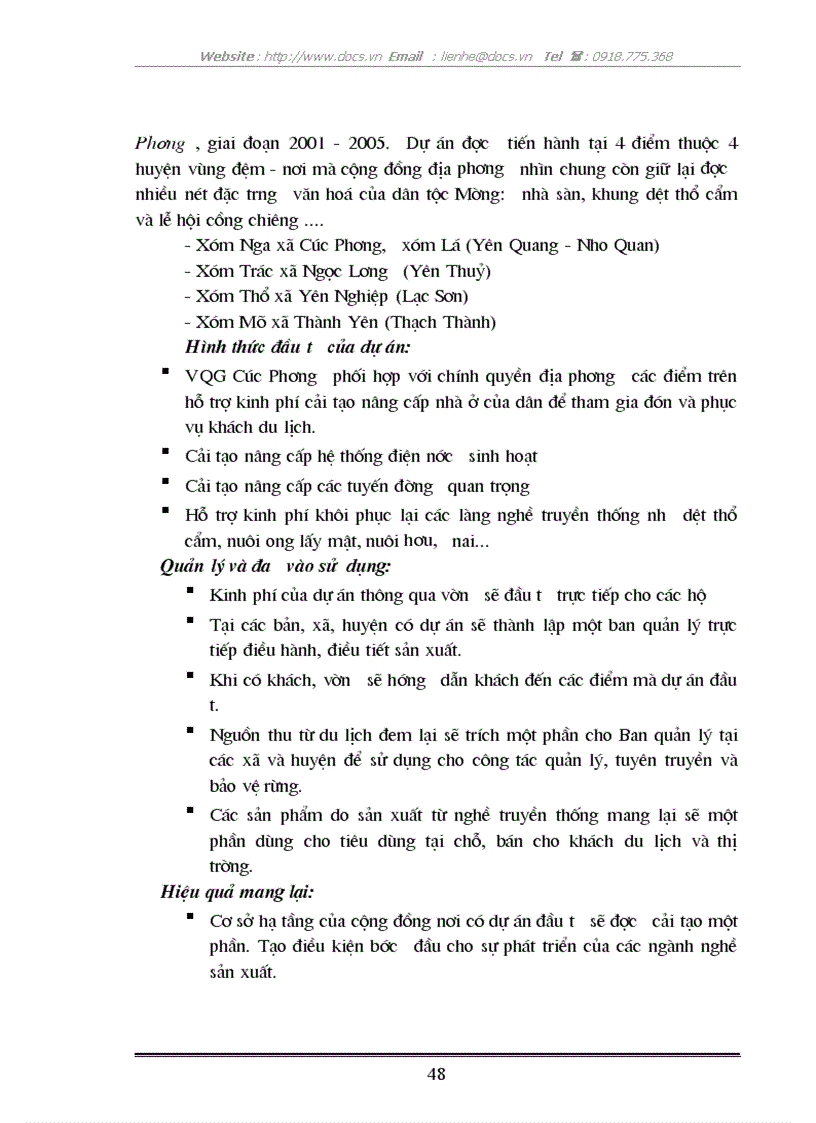 image for page Xây dựng mô hình du lịch vì người nghèo tại vườn quốc gia Cúc Phương