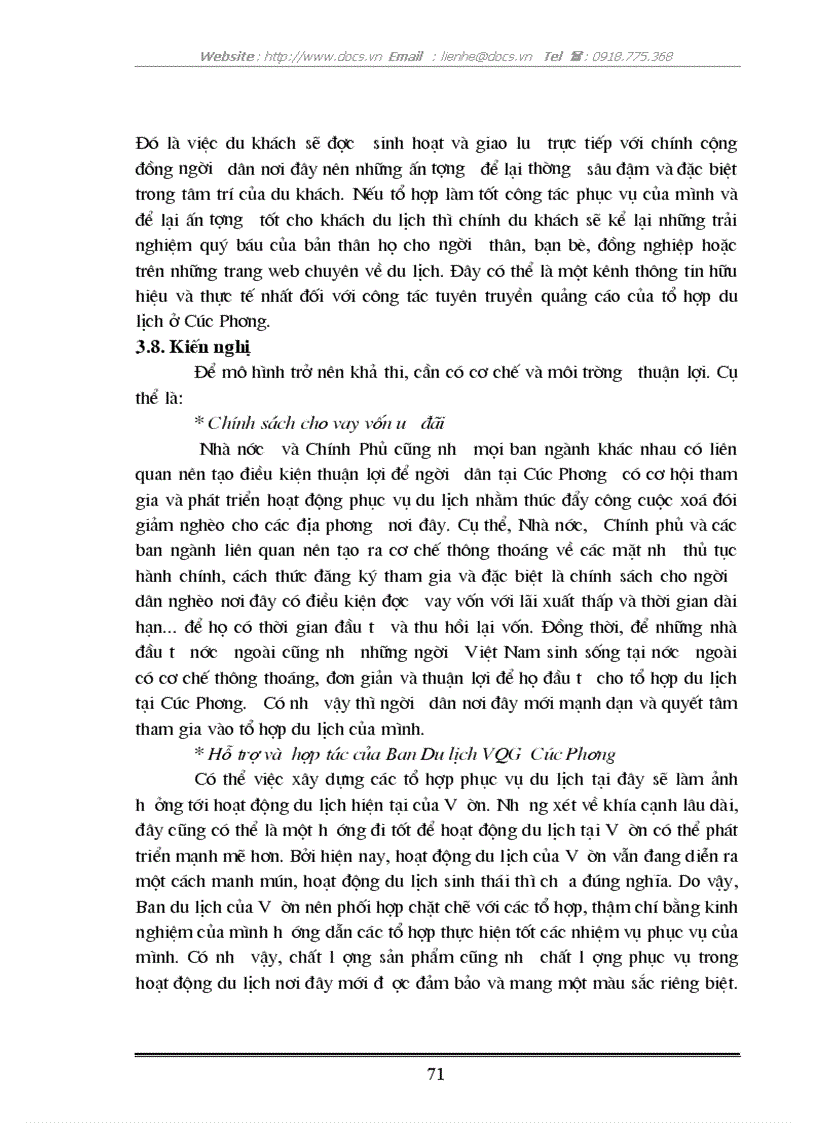 image for page Xây dựng mô hình du lịch vì người nghèo tại vườn quốc gia Cúc Phương