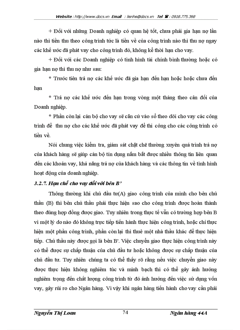 image for page Nâng cao chất lượng cho vay ngắn hạn đối với Doanh nghiệp hoạt động trong lĩnh vực xây lắp tại Ngân hàng Đầu tư và Phát triển Hà Nội