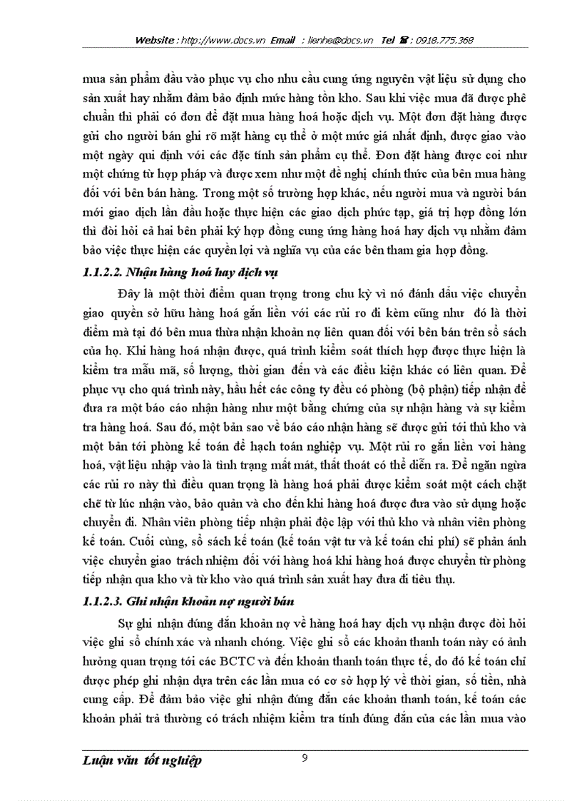 image for page Hoàn thiện kiểm toán chu trình mua hàng thanh toán trong kiểm toán BCTC do công ty TNHH Kiểm toán và Tư vấn ACPA