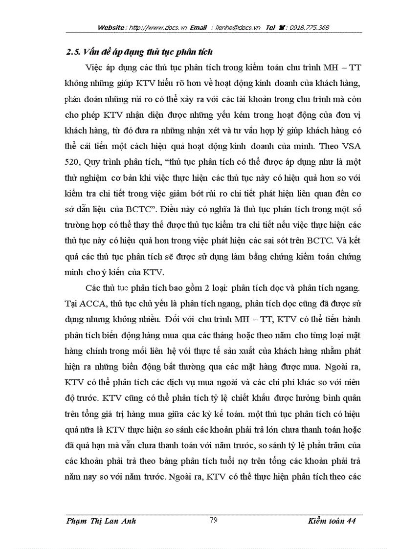 image for page Hoàn thiện quy trình kiê m toa n chu tri nh mua ha ng va thanh toa n trong kiê m toa n báo cáo tài chính do công ty kiê m toa n va tư vâ n ta i chi