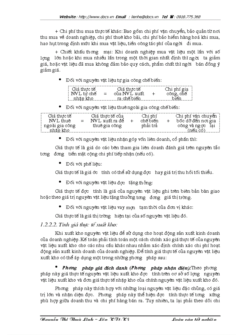 image for page Hoàn thiện công tác kế toán nguyên vật liệu tại Công ty Dệt May Hà Nội