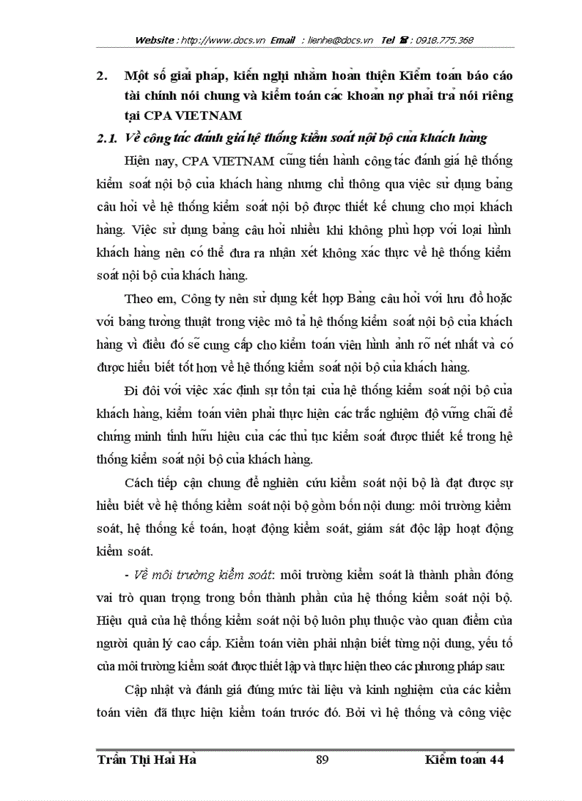 image for page Kiê m toa n ca c khoa n nơ pha i tra trong kiê m toa n ba o ca o ta i chi nh do Công ty Hơ p danh Kiê m toa n Viê t Nam CPA VIETNAM thư c hiê n