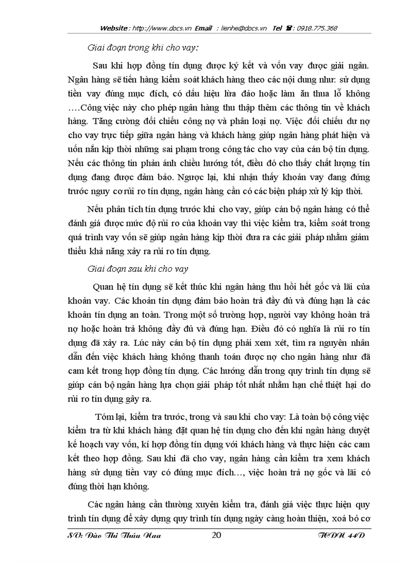 image for page Tăng cường quản lý rủi ro tín dụng cá nhân tại ngân hàng VPBank Chi nhánh Hà Nội