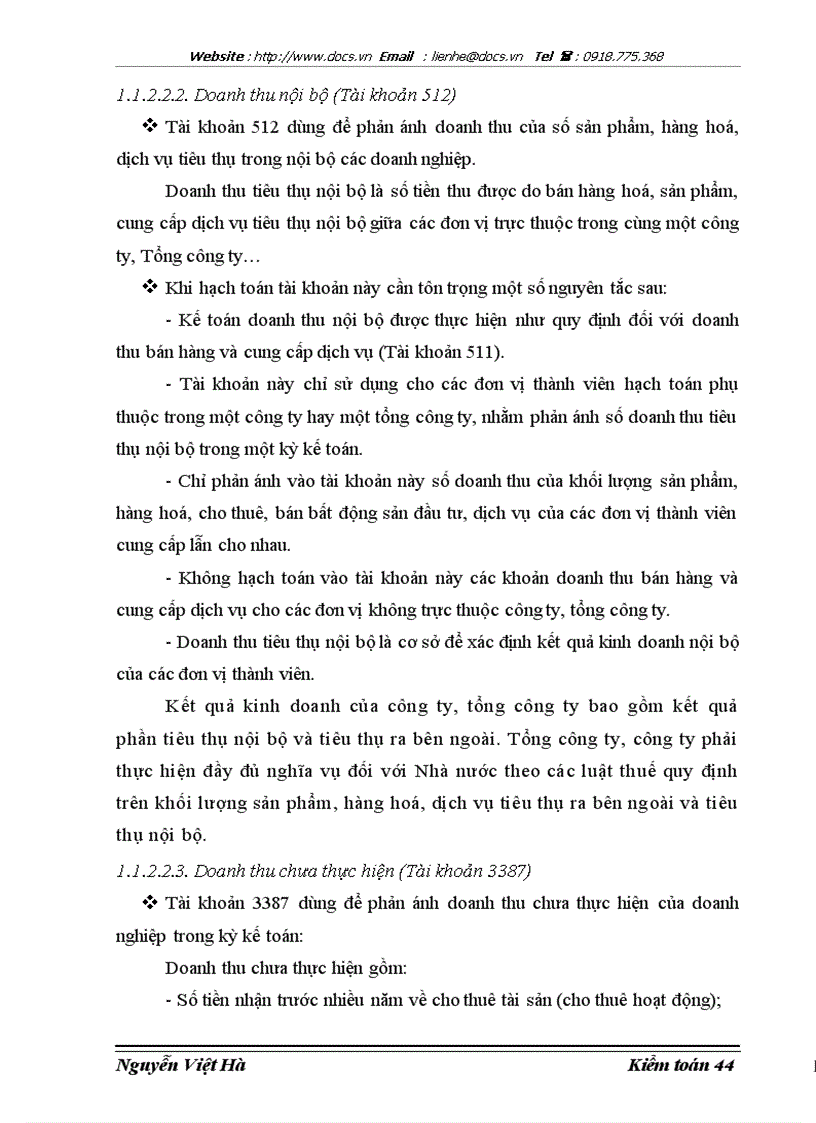 image for page Hoàn thiện kiểm toán khoản mục doanh thu trong kiểm toán Báo cáo tài chính do Công ty Hợp danh Kiểm toán Việt Nam thực hiện