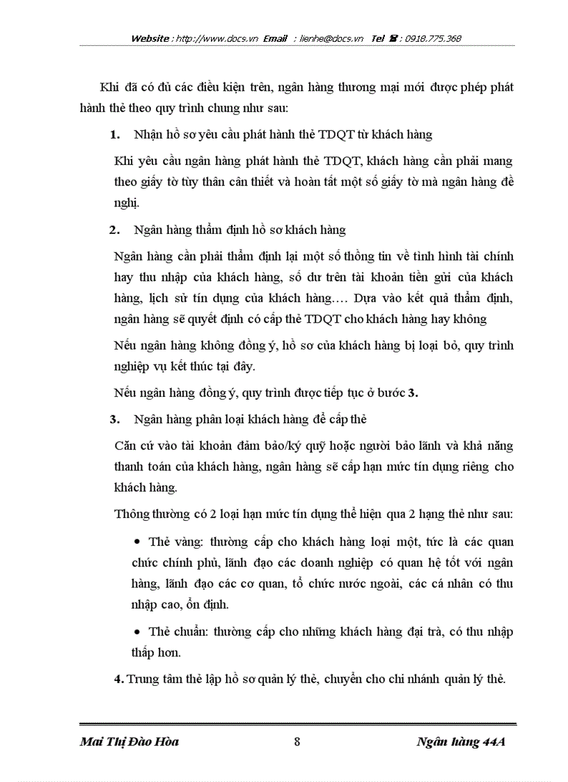 image for page Mở rộng dịch vụ thẻ TDQT tại Ngân hàng Ngoại thương Việt Nam