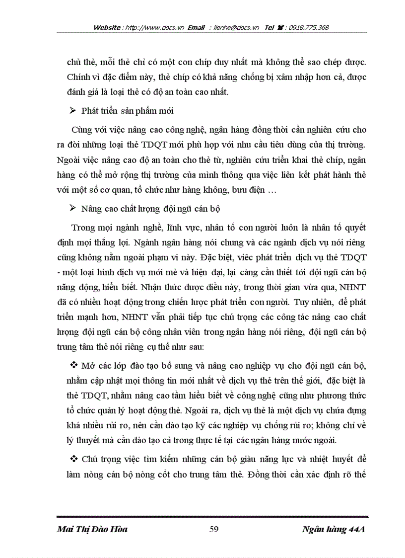 image for page Mở rộng dịch vụ thẻ TDQT tại Ngân hàng Ngoại thương Việt Nam