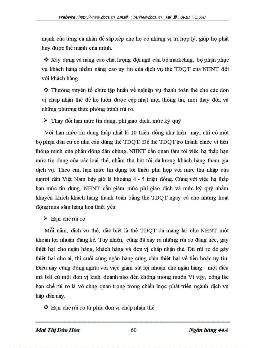 image for page Mở rộng dịch vụ thẻ TDQT tại Ngân hàng Ngoại thương Việt Nam