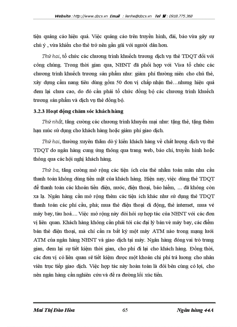 image for page Mở rộng dịch vụ thẻ TDQT tại Ngân hàng Ngoại thương Việt Nam