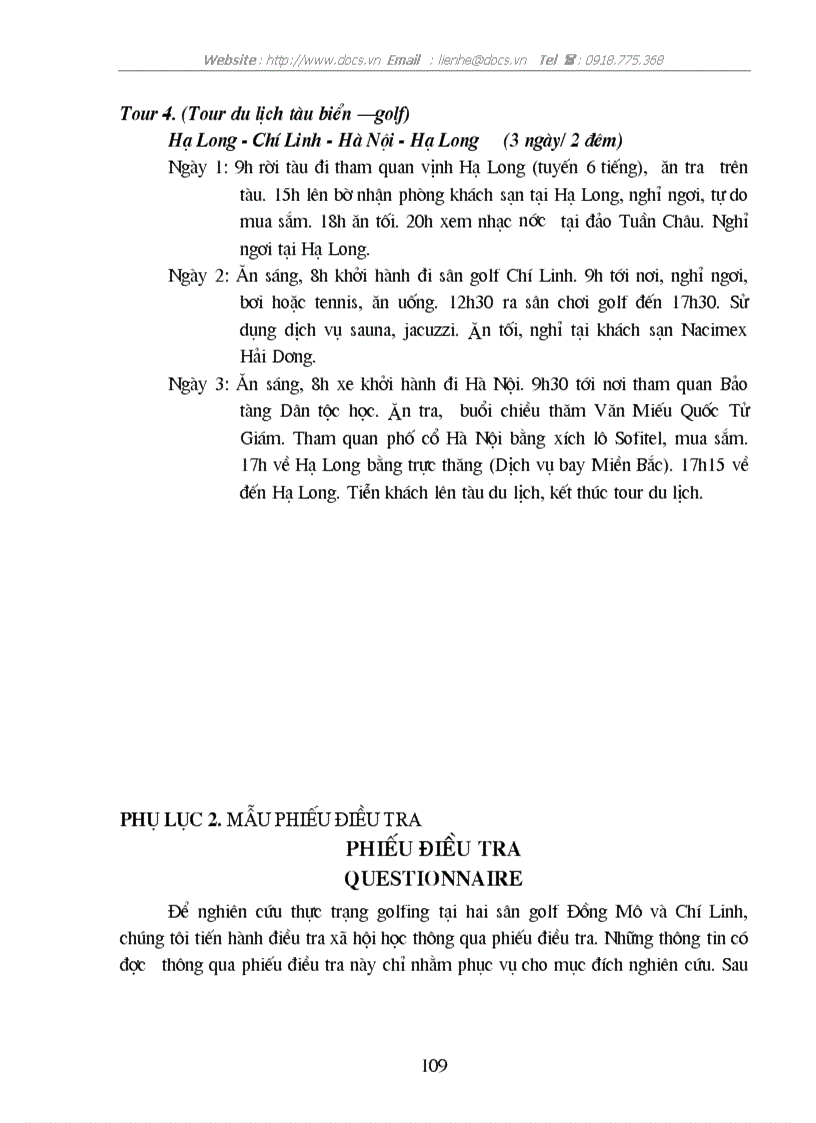 image for page Golfing với việc thu hút khách du lịch tại hai sân golf Đồng Mô và Chí Linh