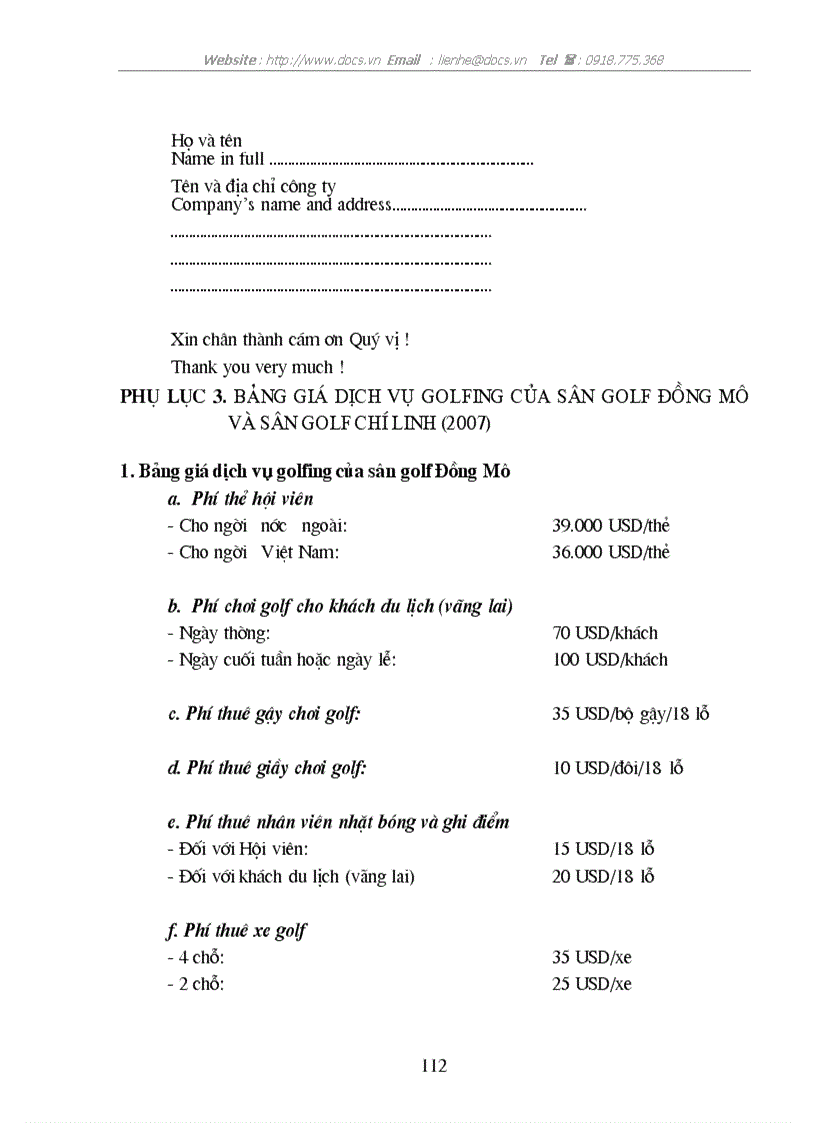 image for page Golfing với việc thu hút khách du lịch tại hai sân golf Đồng Mô và Chí Linh