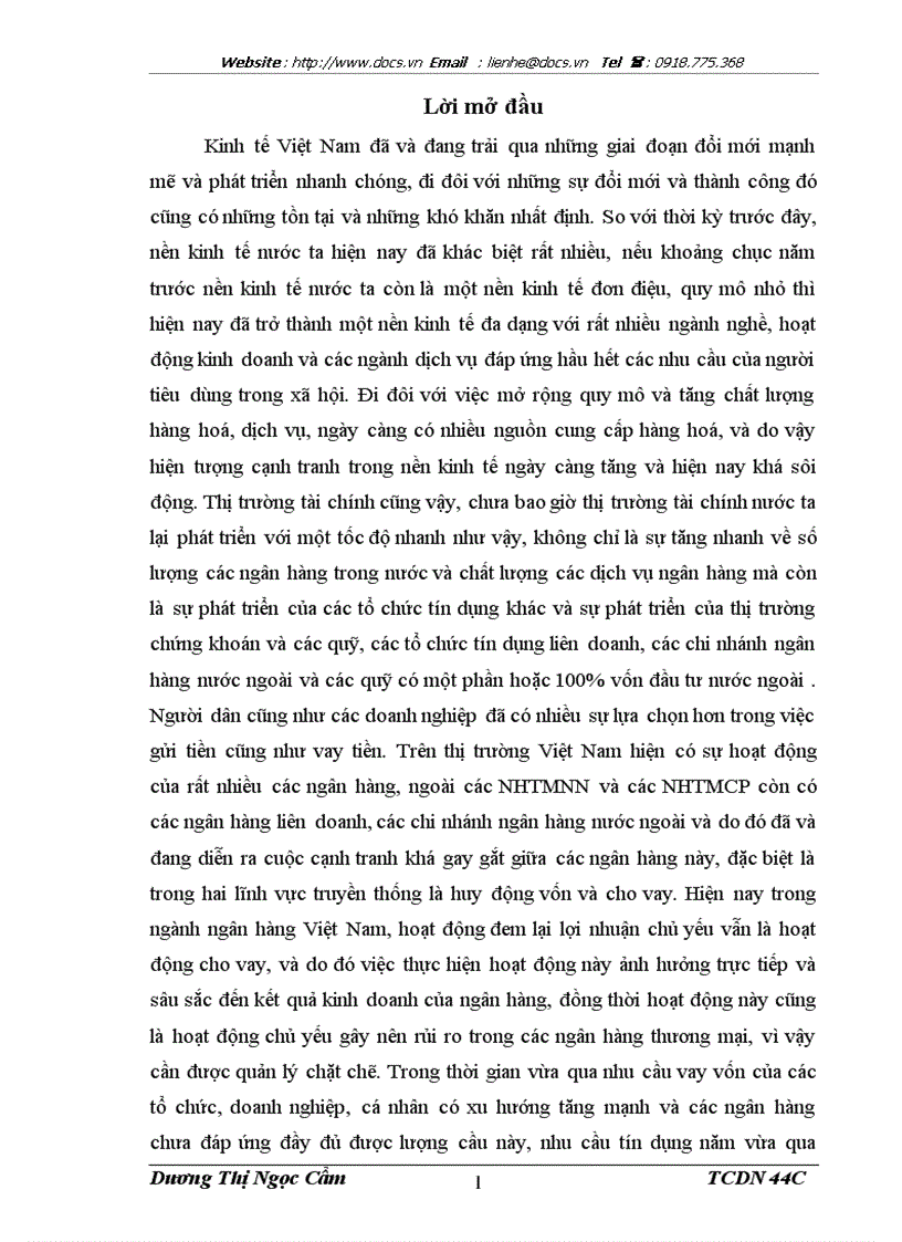 image for page Nâng cao năng lực cạnh tranh trong hoạt động cho vay của Ngân hàng Thương mại cổ phần Phương Nam Chi nhánh Hà Nội