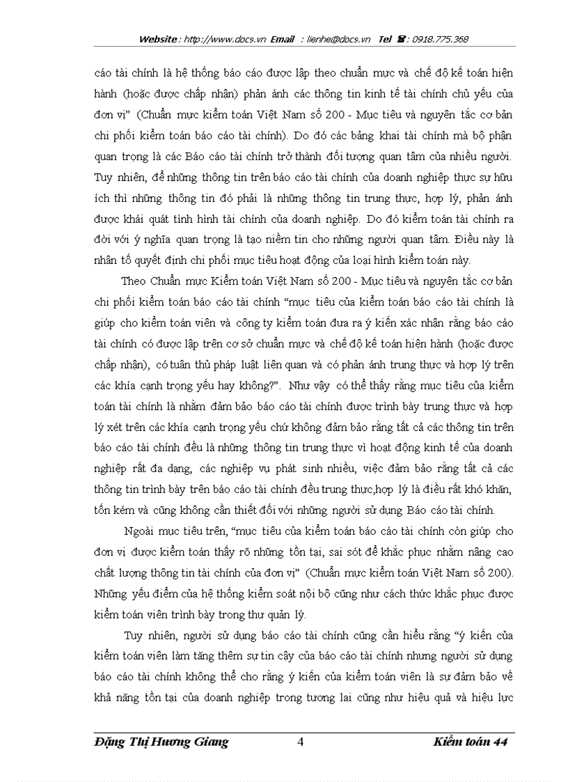image for page Kiểm toán các khoản nợ phải trả trong kiểm toán Báo cáo tài chính do Công ty Kiểm toán và định giá Việt Nam thực hiện