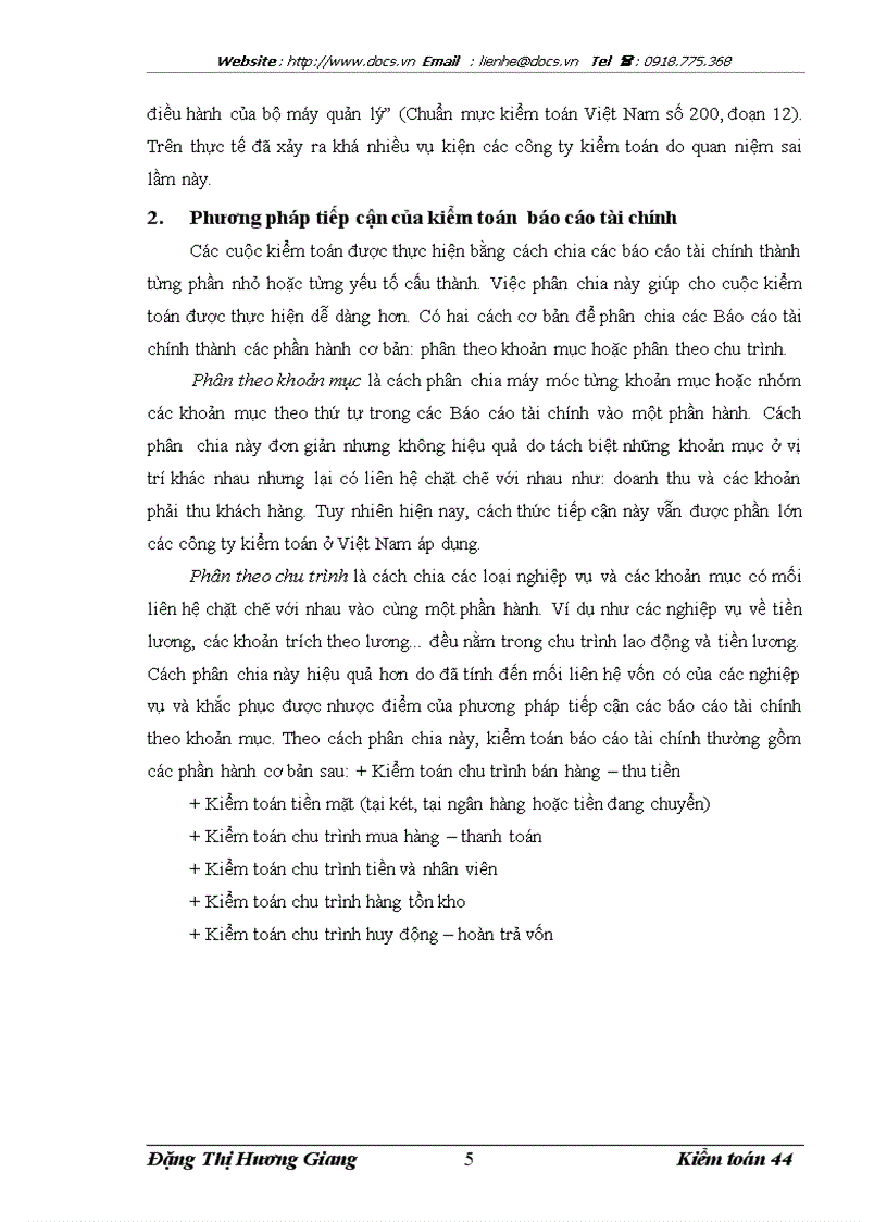 image for page Kiểm toán các khoản nợ phải trả trong kiểm toán Báo cáo tài chính do Công ty Kiểm toán và định giá Việt Nam thực hiện