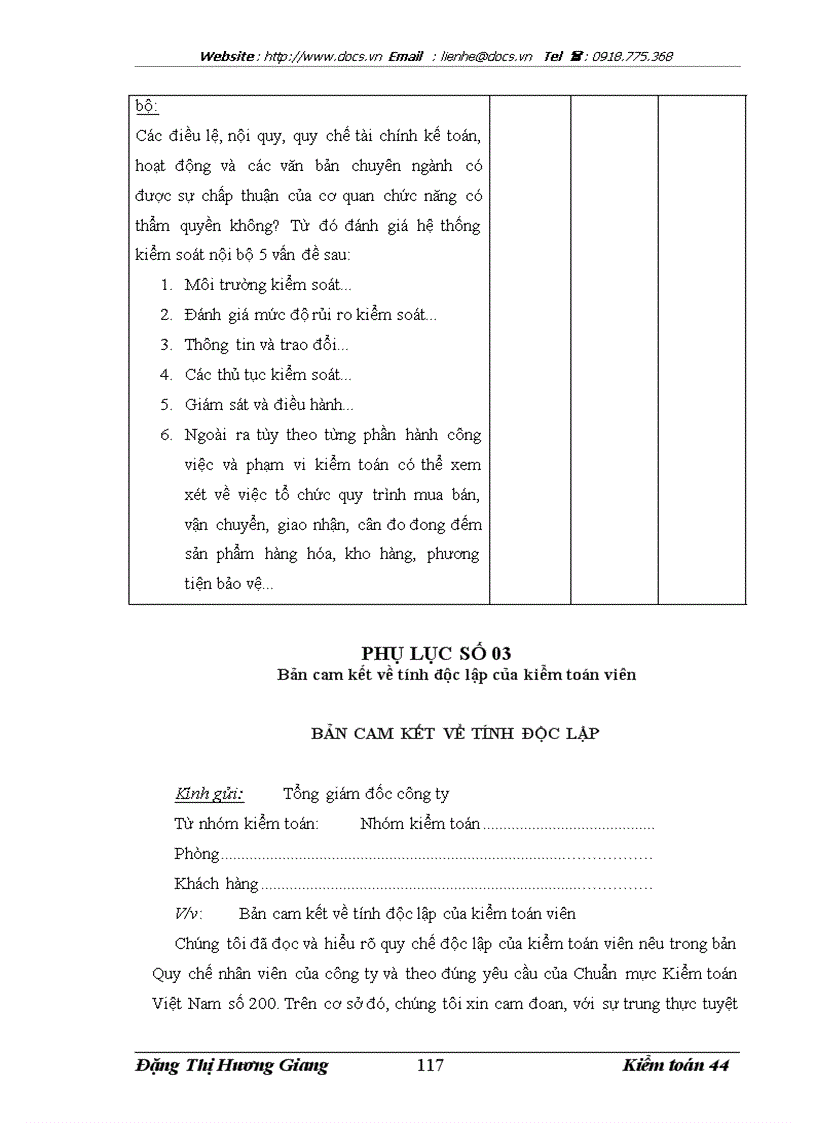 image for page Kiểm toán các khoản nợ phải trả trong kiểm toán Báo cáo tài chính do Công ty Kiểm toán và định giá Việt Nam thực hiện