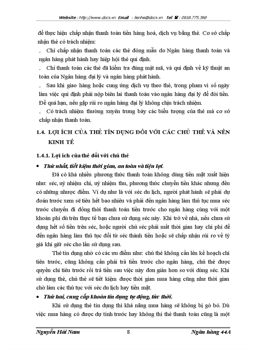 image for page Một số giải pháp phát triển hoạt động kinh doanh thẻ tín dụng của Ngân hàng Ngoại thương Việt Nam