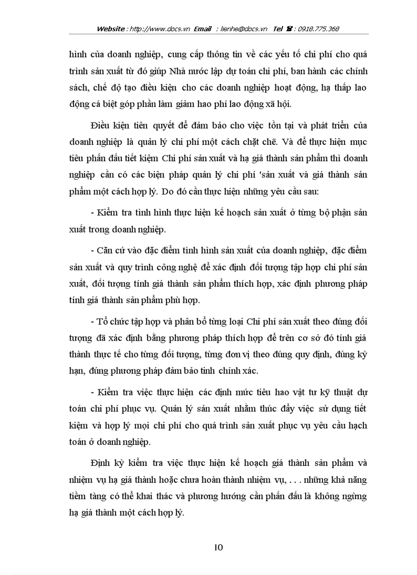 image for page Tổ chức công tác kế toán tập hợp chi phí sản xuất và tính giá thành sản phẩm tại Công ty cổ phần may Chiến Thắng