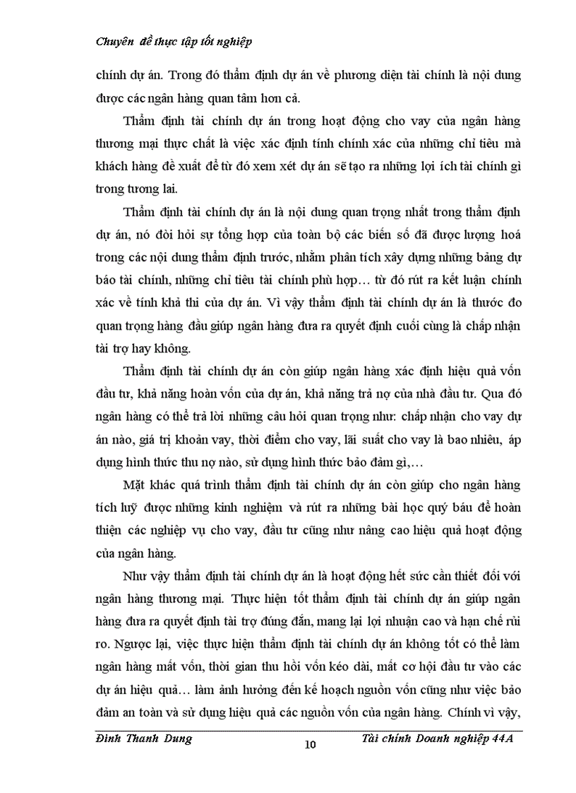 image for page Nâng cao chất lượng thẩm định tài chính dự án trong cho vay tại chi nhánh ngân hàng Công thương Ba Đình đối với các doanh nghiệp ngành xây dựng