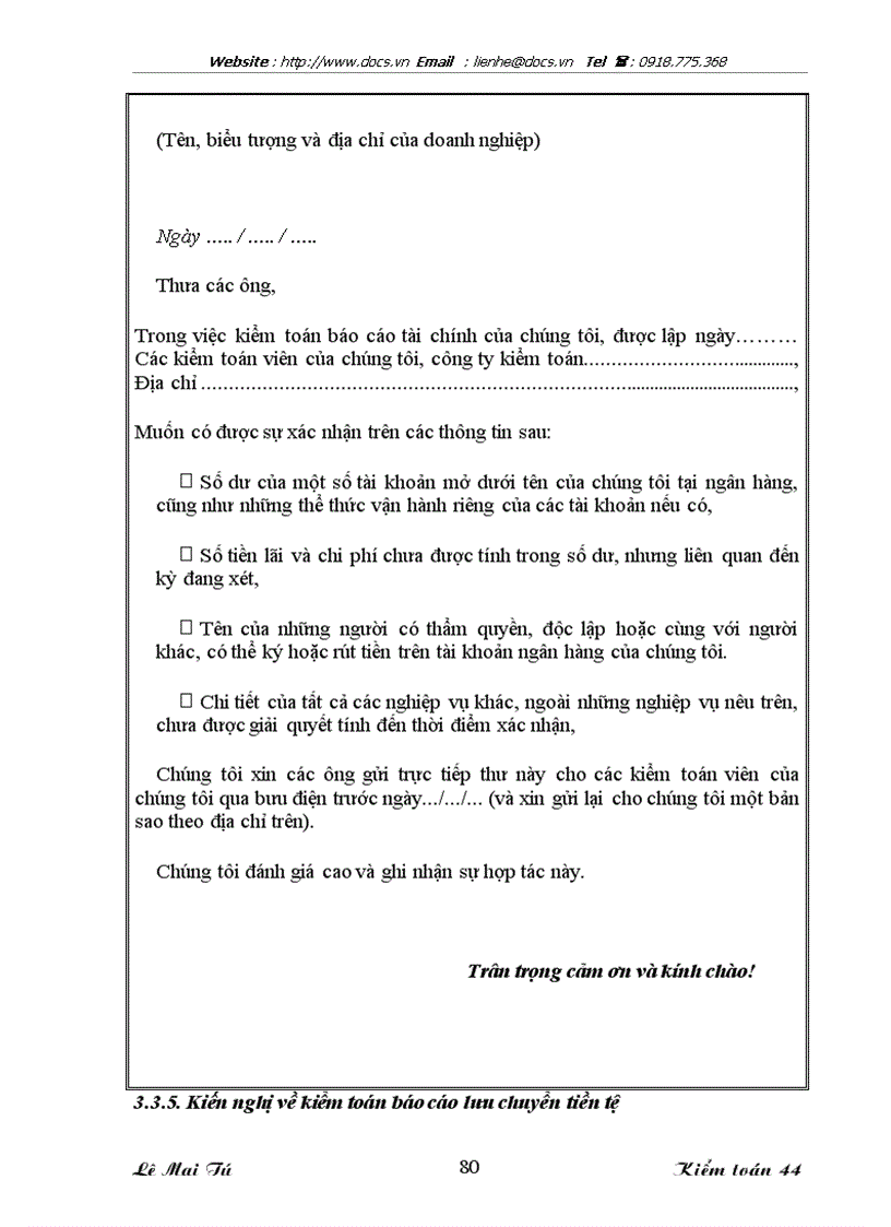 image for page Kiểm toán khoản mục tiền trong quy trình kiểm toán báo cáo tài chính do Công ty Dịch vụ Tư vấn Tài chính Kế toán và Kiểm toán AASC thực hiện