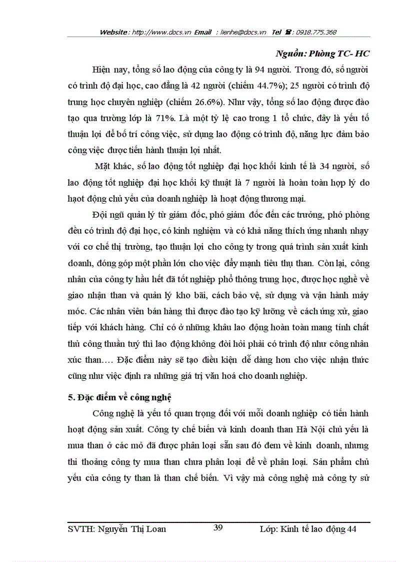 image for page Xây dựng và phát triển văn hoá doanh nghiệp tại công ty chế biến và kinh doanh than Hà Nội