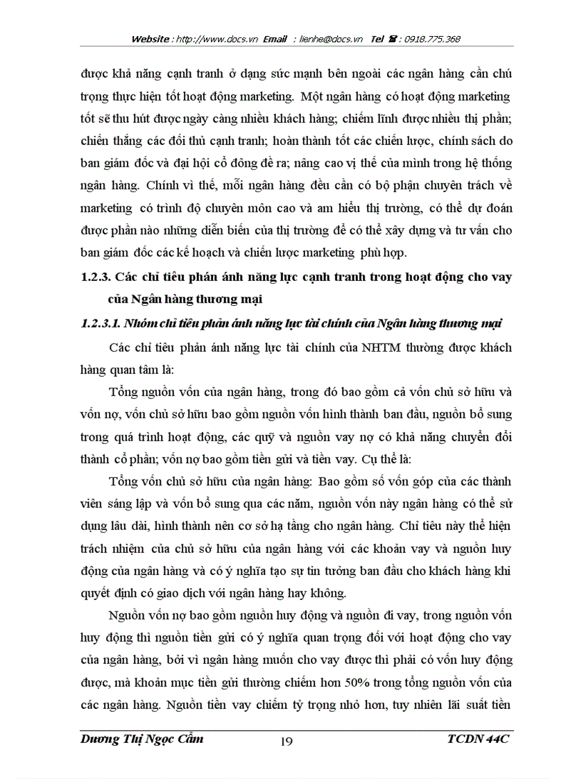 image for page Nâng cao năng lực cạnh tranh trong hoạt động cho vay của Ngân hàng Thương mại cổ phần Phương Nam Chi nhánh Hà Nội