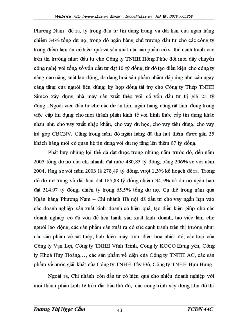 image for page Nâng cao năng lực cạnh tranh trong hoạt động cho vay của Ngân hàng Thương mại cổ phần Phương Nam Chi nhánh Hà Nội