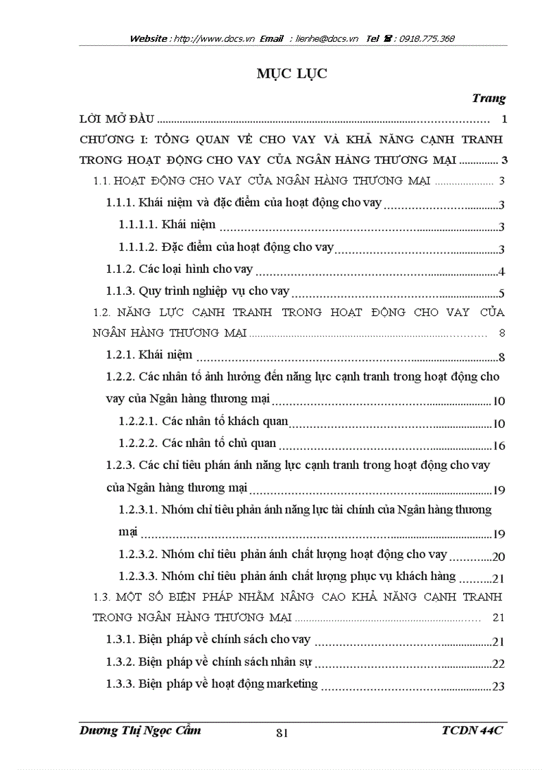 image for page Nâng cao năng lực cạnh tranh trong hoạt động cho vay của Ngân hàng Thương mại cổ phần Phương Nam Chi nhánh Hà Nội