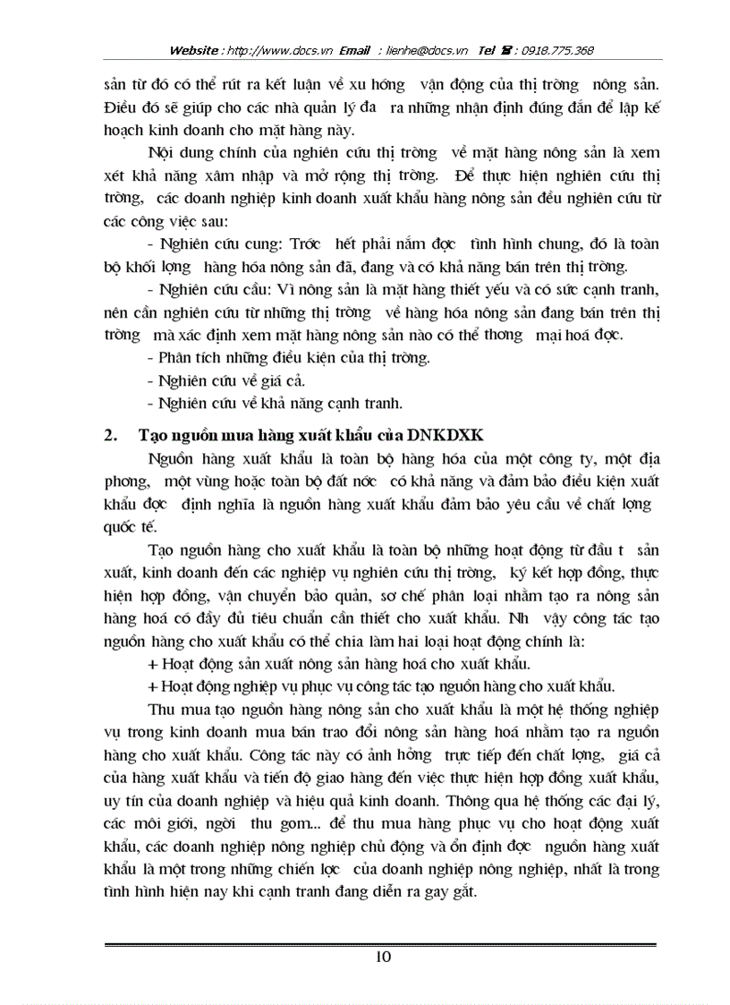 image for page Vận dụng một số phương pháp thống kê phân tích tình hình hoạt động xuất khẩu nông sản của Tổng công ty rau quả nông sản Việt Nam