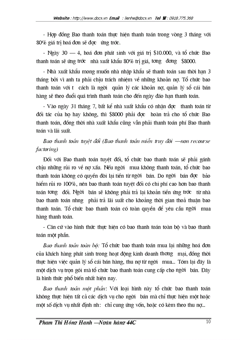 image for page Phát triển nghiệp vụ bao thanh toán xuất khẩu tại ngân hàng thương mại cổ phần xuất nhập khẩu Việt Nam chi nhánh Eximbank Hà Nộ