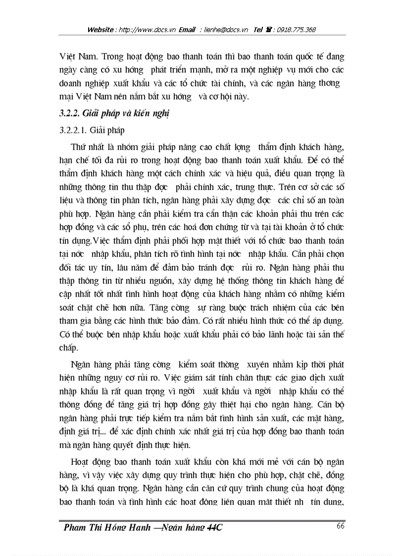 image for page Phát triển nghiệp vụ bao thanh toán xuất khẩu tại ngân hàng thương mại cổ phần xuất nhập khẩu Việt Nam chi nhánh Eximbank Hà Nộ