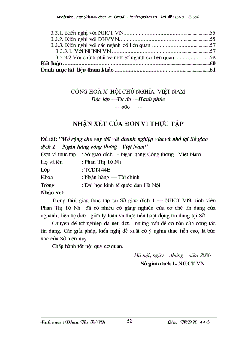 image for page Mở rộng cho vay đối với doanh nghiệp vừa và nhỏ tại Sở giao dịch 1 Ngân hàng Công thương Việt Nam