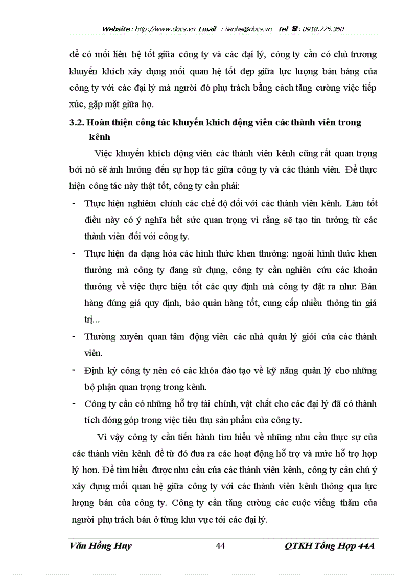 image for page Hoàn thiện và mở rộng hệ thống kênh phân phối của Công ty Bánh kẹo Hải Châu