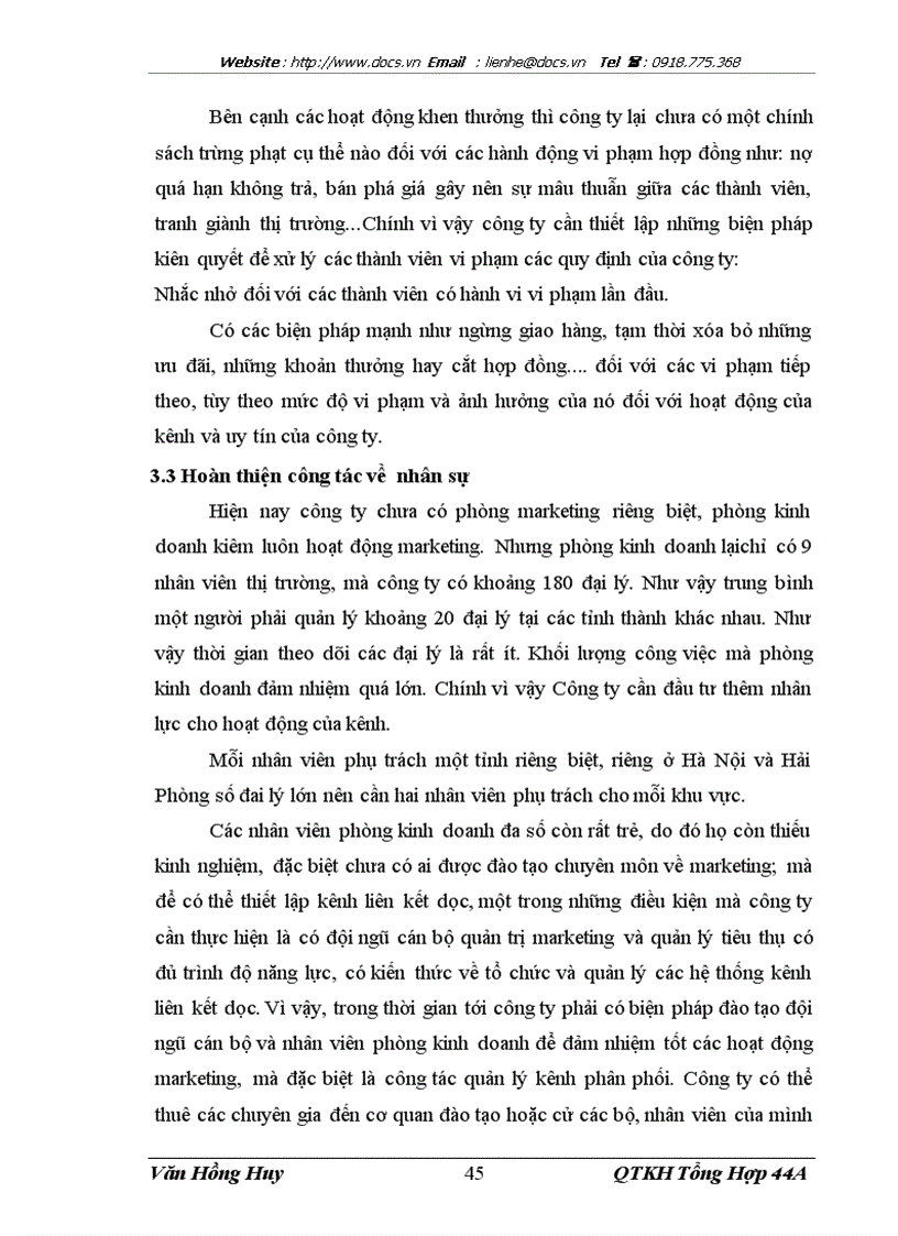 image for page Hoàn thiện và mở rộng hệ thống kênh phân phối của Công ty Bánh kẹo Hải Châu