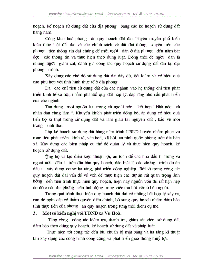 image for page Quy hoạch sử dụng đất đai xã Vũ Hoà huyện Kiến Xương tỉnh Thái Bình giai đoạn 2005 2015
