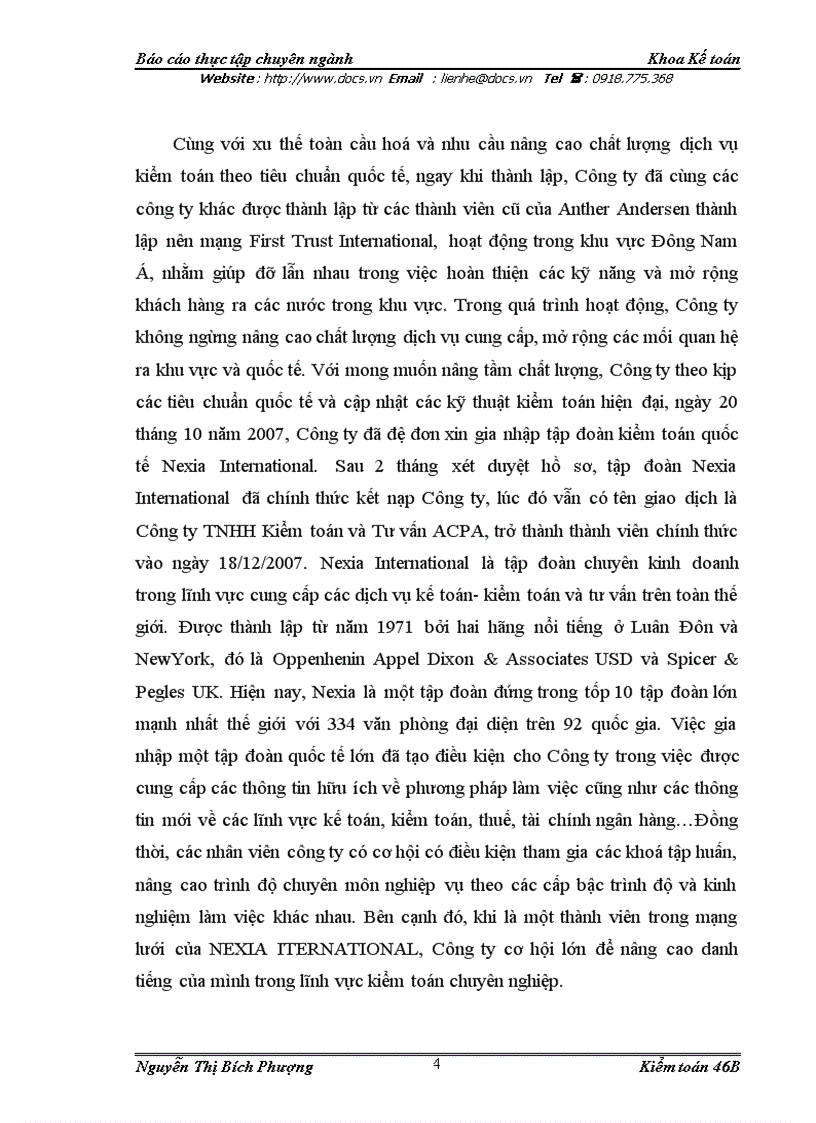 image for page Hoàn thiện quy trình kiểm toán chu trình tiền lương và nhân viên do công ty TNHH Kiểm toán và Tư vấn NEXIA ACPA thực hiện