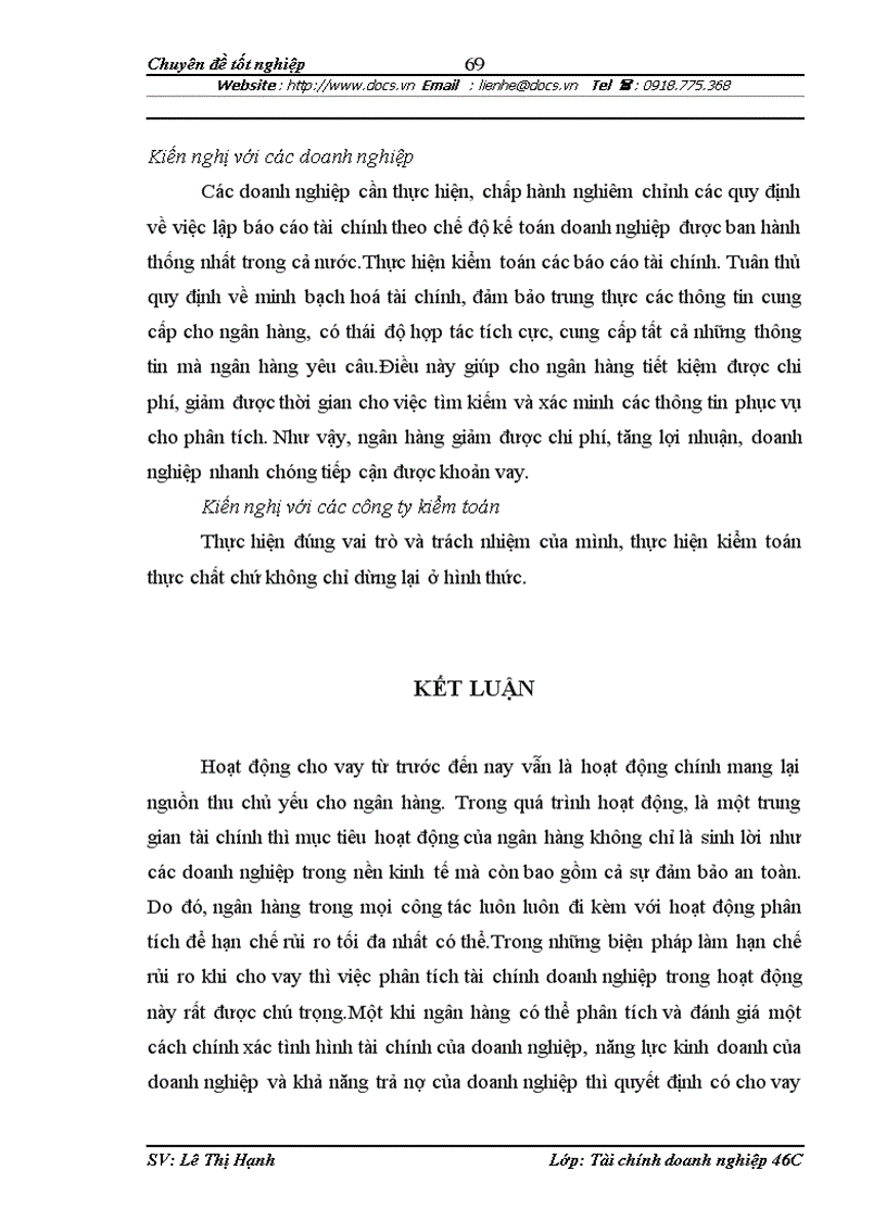 image for page Nâng cao chất lượng phân tích tài chính doanh nghiệp trong hoạt động cho vay của ngân hàng TMCP Quân đội