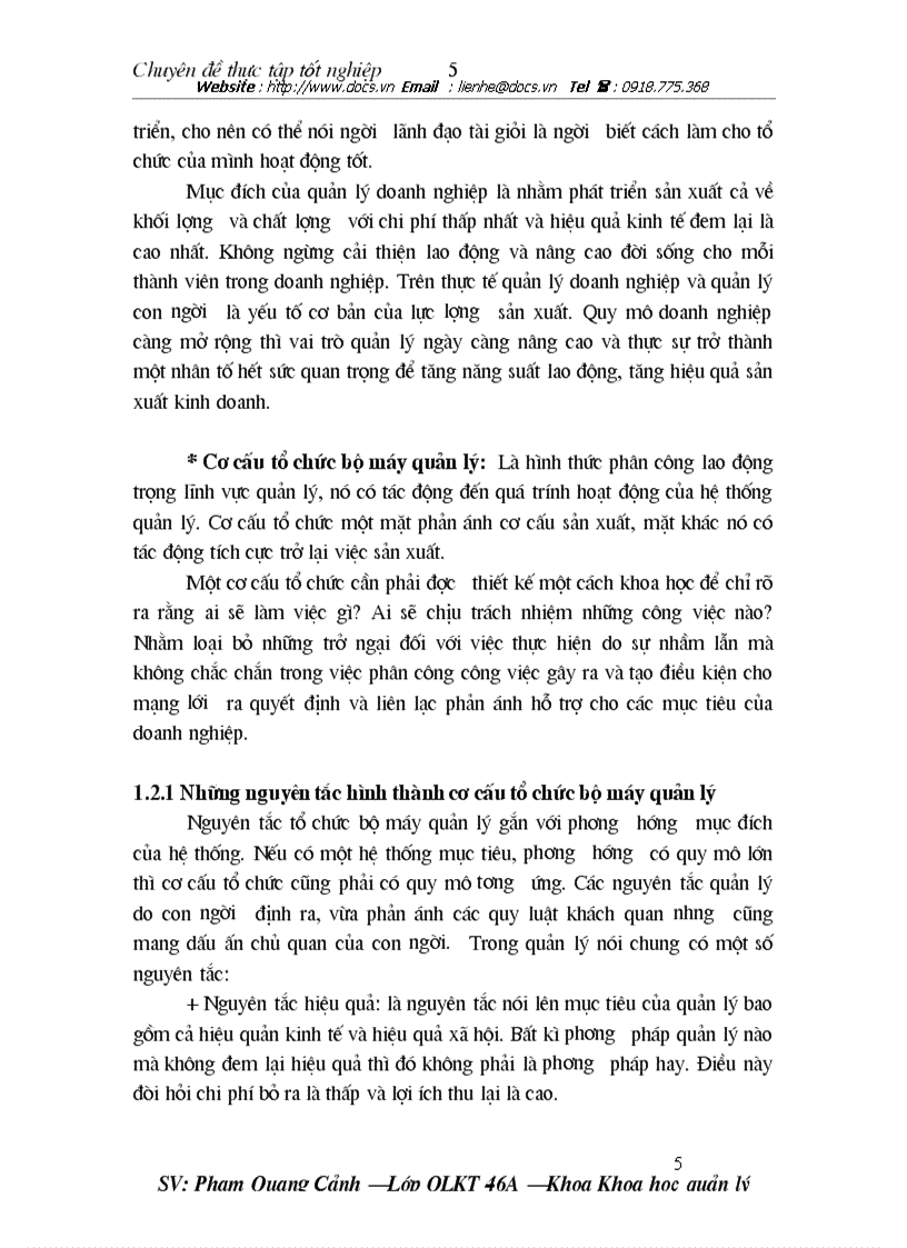 image for page Phương hướng hoàn thiện và đổi mới cơ cấu tổ chức bộ máy quản lý tại Công ty Văn phòng phẩm Cửu Long