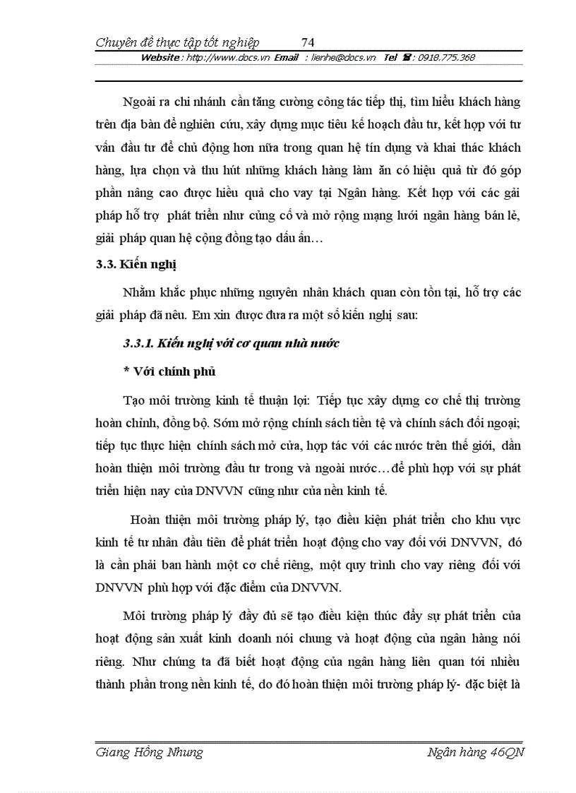 image for page Nâng cao hiệu quả cho vay đối với dnvvn tại ngân hàng tmcp sài gòn chi nhánh hà nội