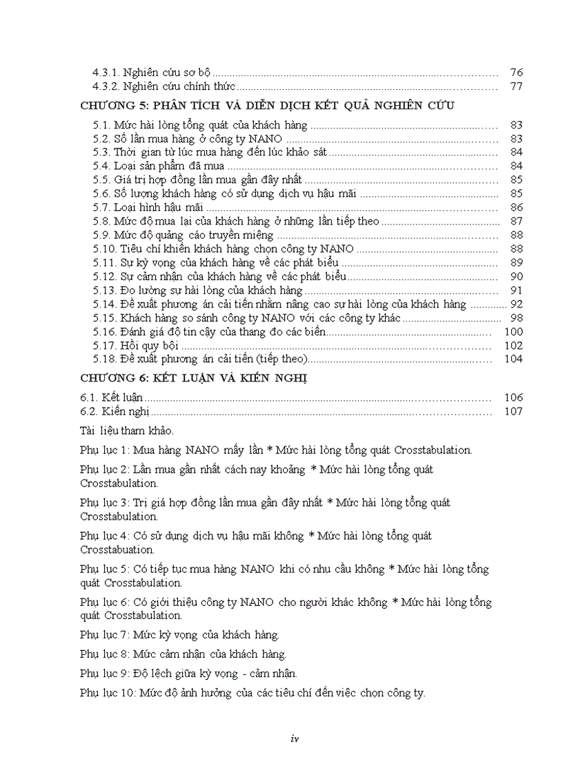 image for page Khảo sát và đánh giá sự hài lòng của khách hàng ở công ty tnhh sx tm dv tin học xây dựng nano