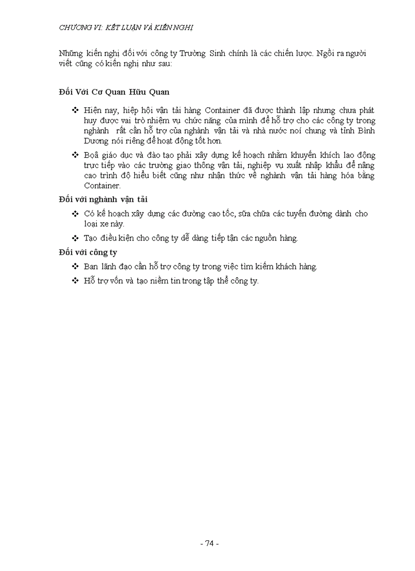 image for page Xây dựng đánh giá và lựa chọn chiến lược kinh doanh cho công ty trách nhiệm hữu hạn Thương Mại Dịch Vụ Vận Tải Trường Sinh