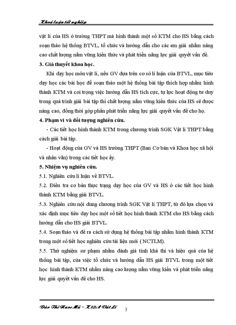 image for page Hình thành một số kiến thức mới bằng giải bài tập trong dạy học vật lý