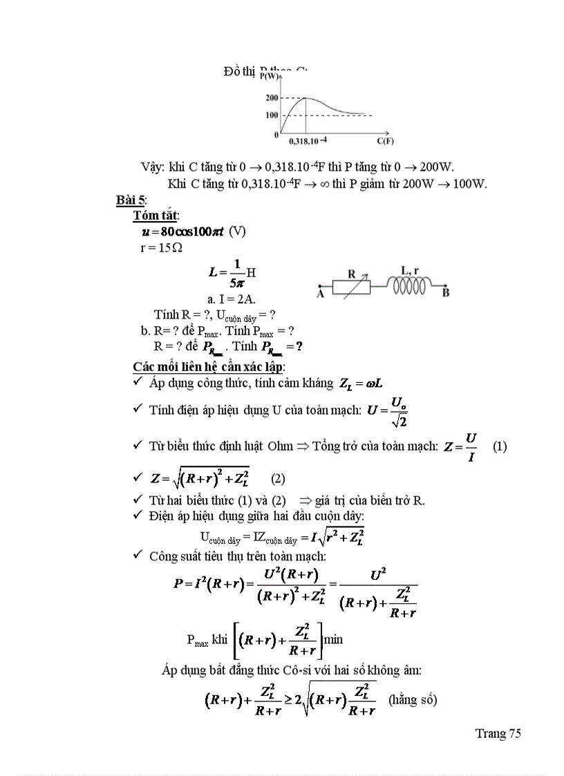 image for page Lựa chọn hệ thống bài tập hướng dẫn giải và giải bài tập vật lý chương dòng điện xoay chiều lớp 12 chương trình nâng cao