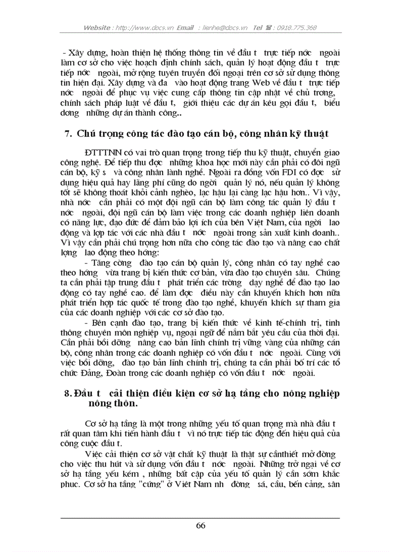 image for page Đầu tư trực tiếp nước ngoài phát triển nghành nông nghiệp Việt Nam thực trạng và giải pháp