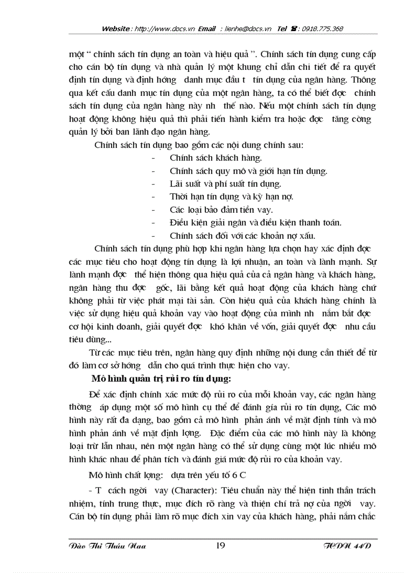image for page Tăng cường quản lý rủi ro tín dụng cá nhân tại ngân hàng VPBank Chi nhánh Hà Nội