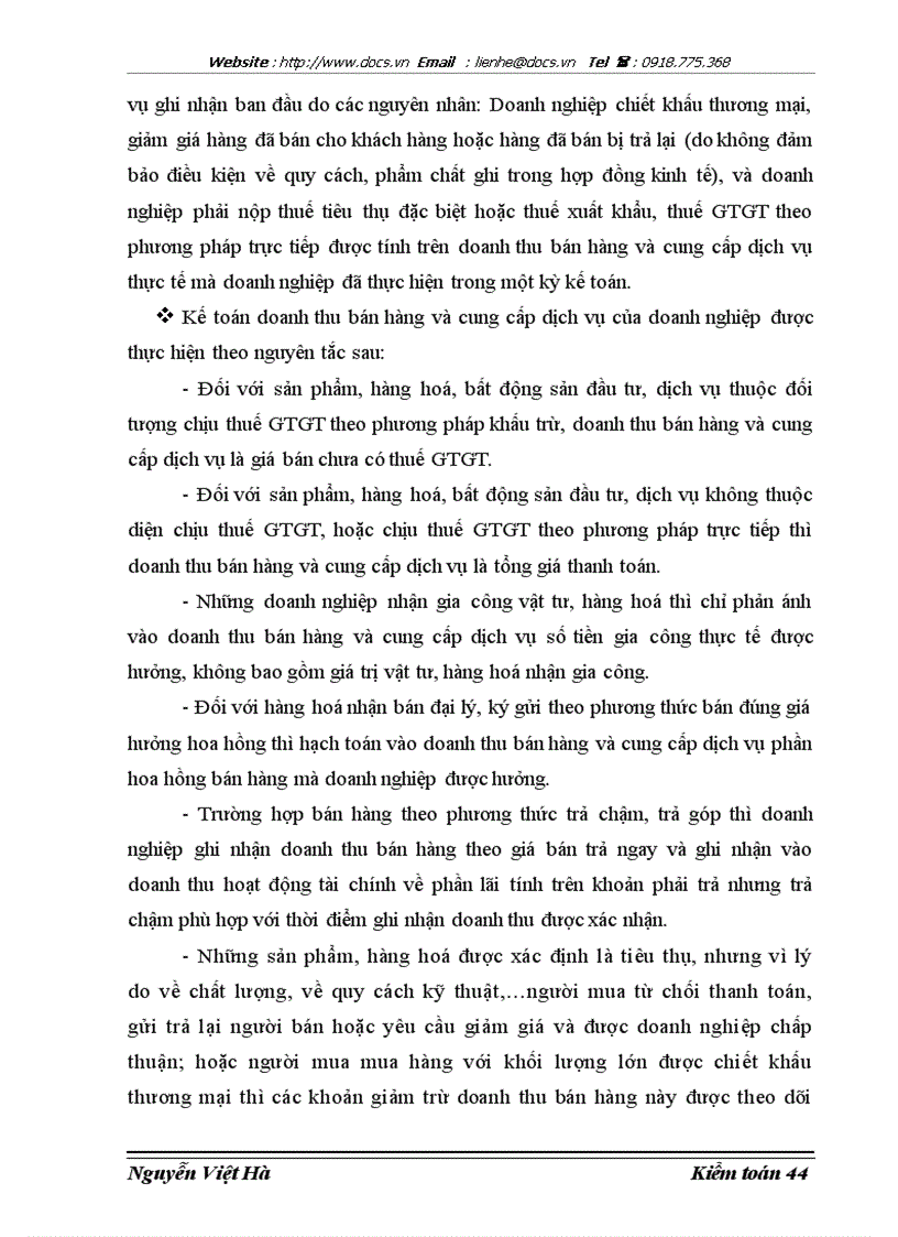 image for page Hoàn thiện kiểm toán khoản mục doanh thu trong kiểm toán Báo cáo tài chính do Công ty Hợp danh Kiểm toán Việt Nam thực hiện