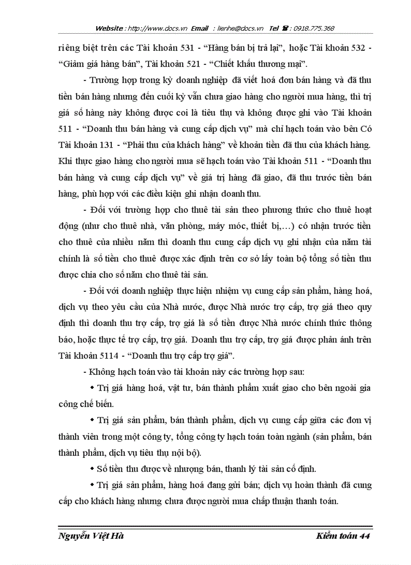 image for page Hoàn thiện kiểm toán khoản mục doanh thu trong kiểm toán Báo cáo tài chính do Công ty Hợp danh Kiểm toán Việt Nam thực hiện