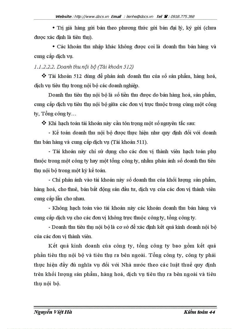 image for page Hoàn thiện kiểm toán khoản mục doanh thu trong kiểm toán Báo cáo tài chính do Công ty Hợp danh Kiểm toán Việt Nam thực hiện