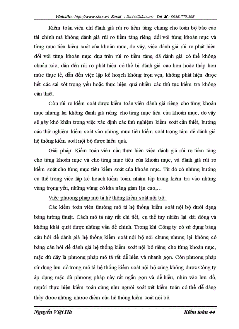 image for page Hoàn thiện kiểm toán khoản mục doanh thu trong kiểm toán Báo cáo tài chính do Công ty Hợp danh Kiểm toán Việt Nam thực hiện