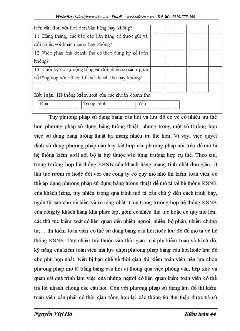 image for page Hoàn thiện kiểm toán khoản mục doanh thu trong kiểm toán Báo cáo tài chính do Công ty Hợp danh Kiểm toán Việt Nam thực hiện